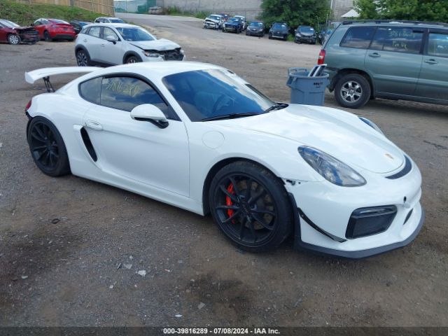 2016 PORSCHE CAYMAN WP0AC2A82GK197585