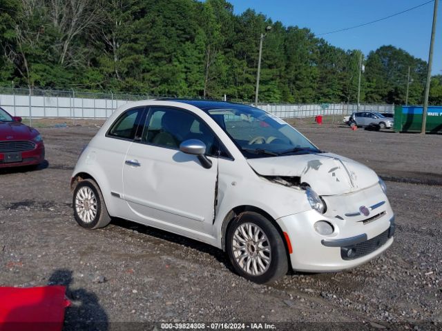 2012 FIAT 500 3C3CFFCR6CT225222