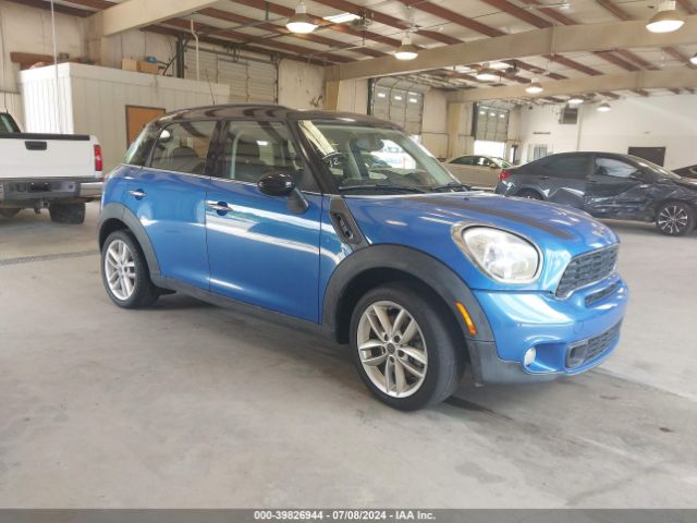 2012 MINI COOPER S COUNTRYMAN WMWZC3C58CWL84616