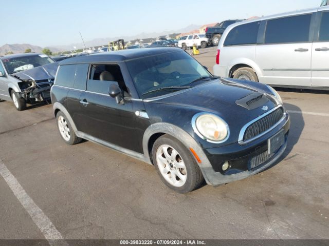 2009 MINI COOPER S CLUBMAN WMWMM33529TP92174