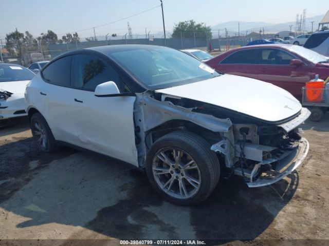 2022 TESLA MODEL Y 7SAYGDEE7NF459483