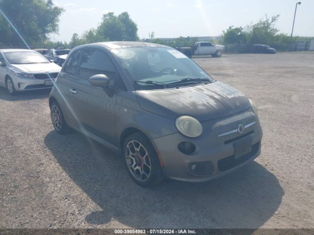2012 FIAT 500 3C3CFFBR9CT126105