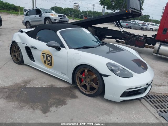 2018 PORSCHE 718 BOXSTER WP0CB2A81JS228747