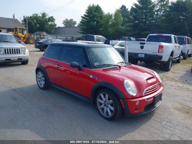 2004 MINI COOPER S WMWRE334X4TD87850