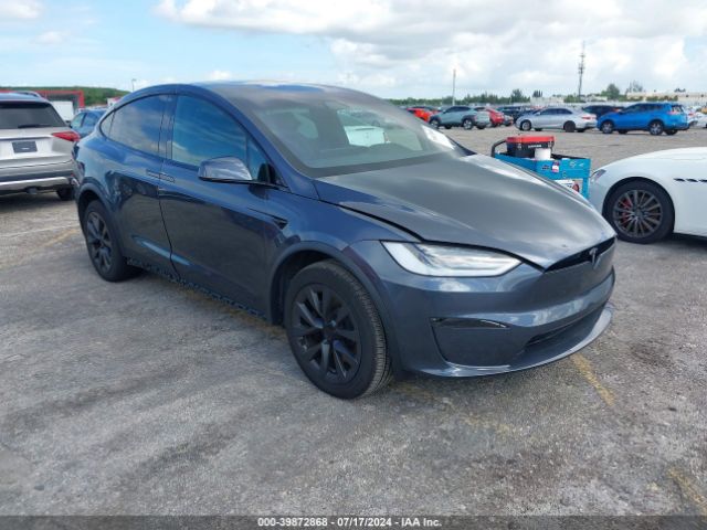 2022 TESLA MODEL X 7SAXCBE64NF343016
