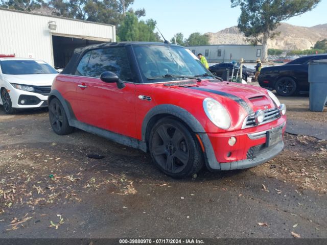 2005 MINI COOPER S WMWRH33505TF85306