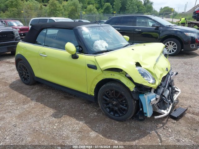 2022 MINI CONVERTIBLE WMW23DL00N3N45038