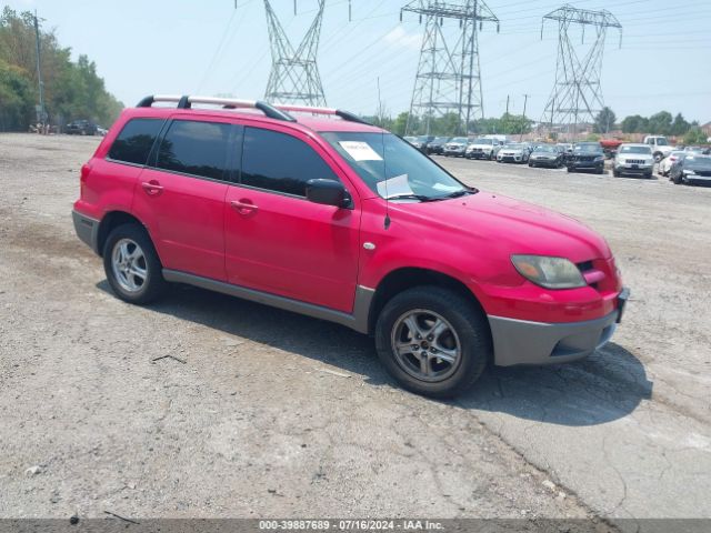 2003 MITSUBISHI OUTLANDER JA4LX31G73U102134