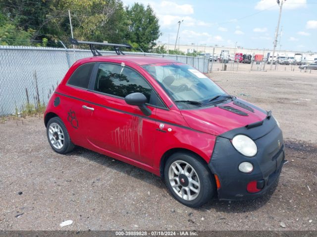 2012 FIAT 500 3C3CFFARXCT125482