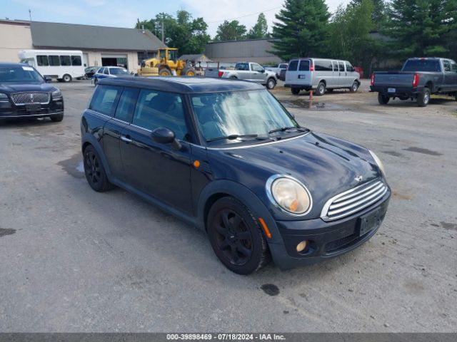 2009 MINI COOPER CLUBMAN WMWML33509TP98073