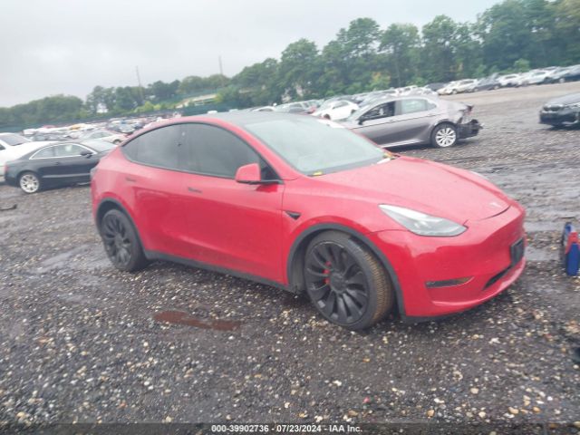 2022 TESLA MODEL Y 7SAYGDEF6NF457118
