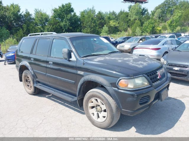 2001 MITSUBISHI MONTERO SPORT JA4LS21H91P014912