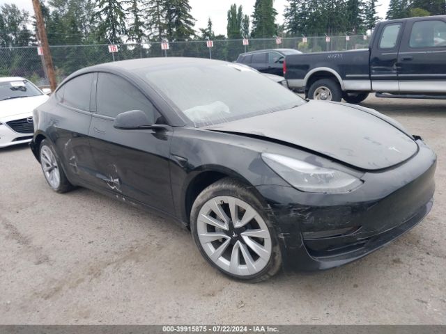 2022 TESLA MODEL 3 5YJ3E1EB2NF164633