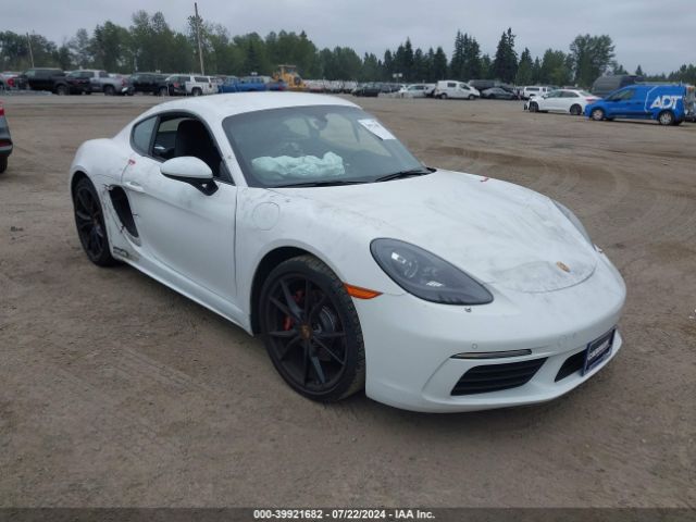 2019 PORSCHE 718 CAYMAN WP0AA2A85KS261469