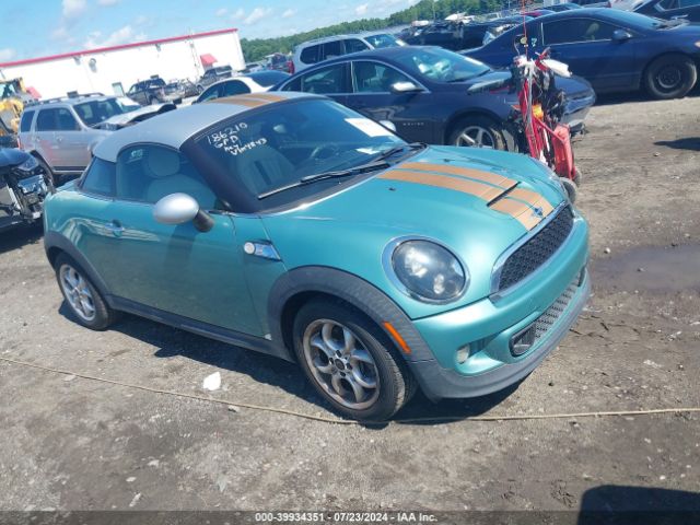 2012 MINI COOPER S WMWSX3C5XCT154843