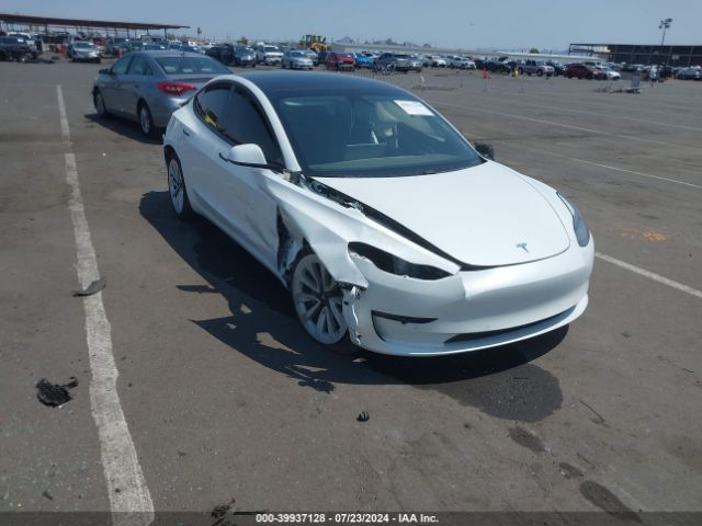 2021 TESLA MODEL 3 5YJ3E1EA1MF063766