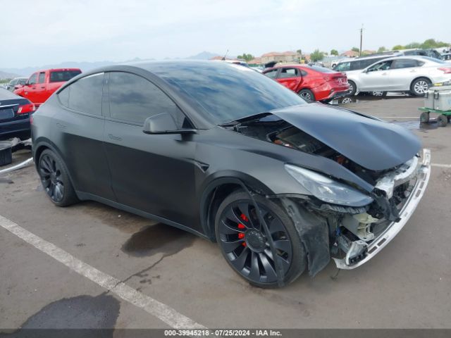 2022 TESLA MODEL Y 7SAYGDEF7NF410244