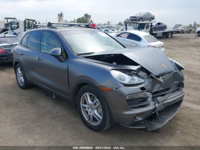 2012 PORSCHE CAYENNE WP1AB2A28CLA50978