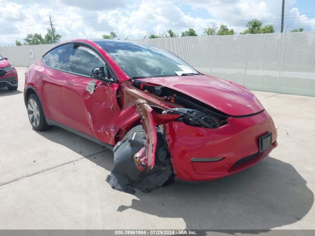 2022 TESLA MODEL Y 7SAYGDEE2NF370890