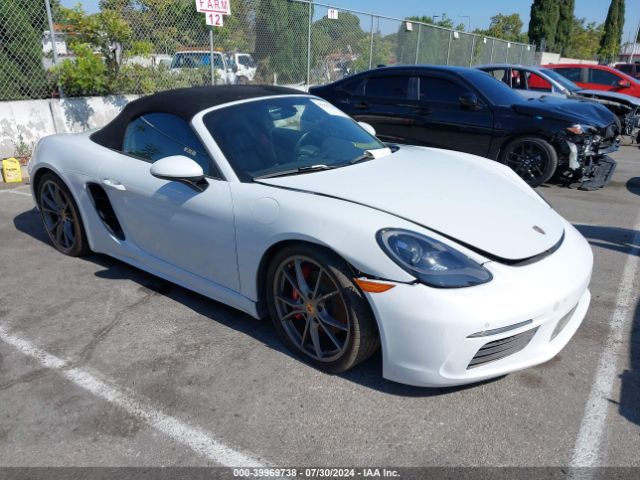 2019 PORSCHE 718 BOXSTER WP0CB2A81KS228734