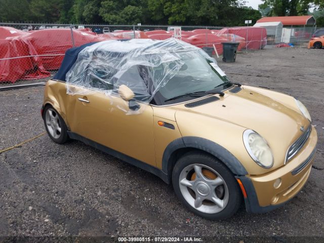 2005 MINI COOPER WMWRF33455TG10214