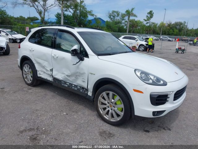 2016 PORSCHE CAYENNE E-HYBRID WP1AE2A22GLA62752