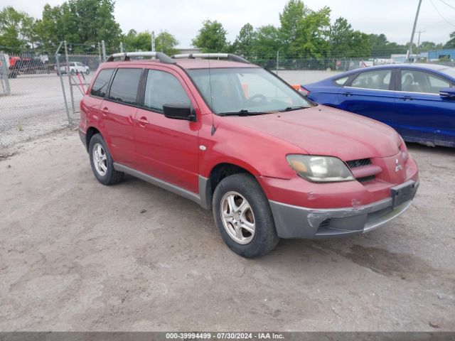 2003 MITSUBISHI OUTLANDER JA4LZ31G73U057089