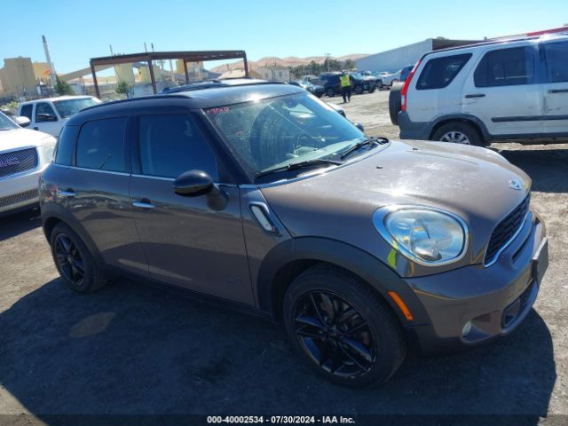 2012 MINI COOPER S COUNTRYMAN WMWZC5C5XCWM11679