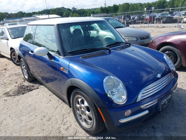 2002 MINI COOPER WMWRC33482TC31499