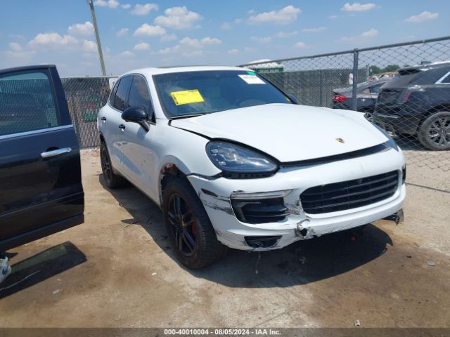 2016 PORSCHE CAYENNE WP1AB2A21GLA92253
