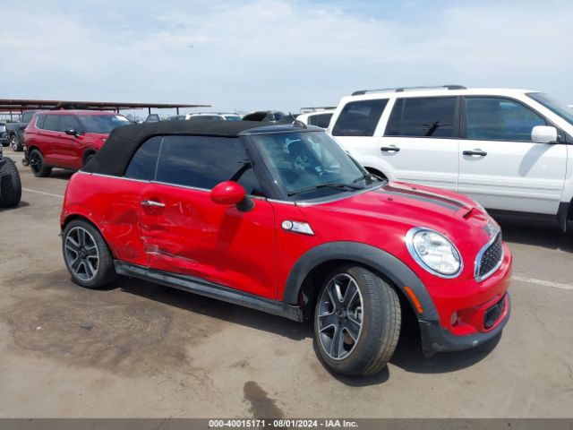 2013 MINI CONVERTIBLE WMWZP3C54DT297545