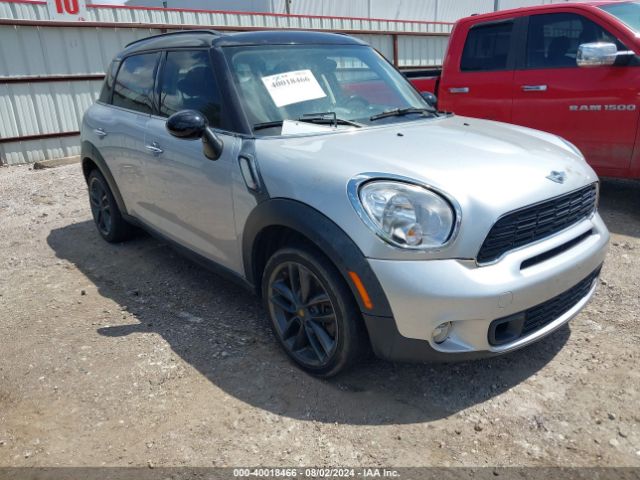 2013 MINI COUNTRYMAN WMWZC3C54DWP22126