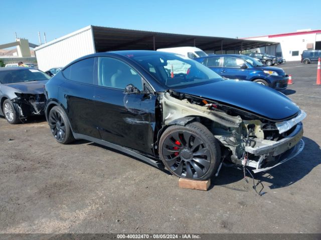2022 TESLA MODEL Y 7SAYGDEF4NF490506