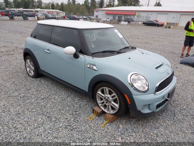 2013 MINI HARDTOP WMWSV3C58DT393086