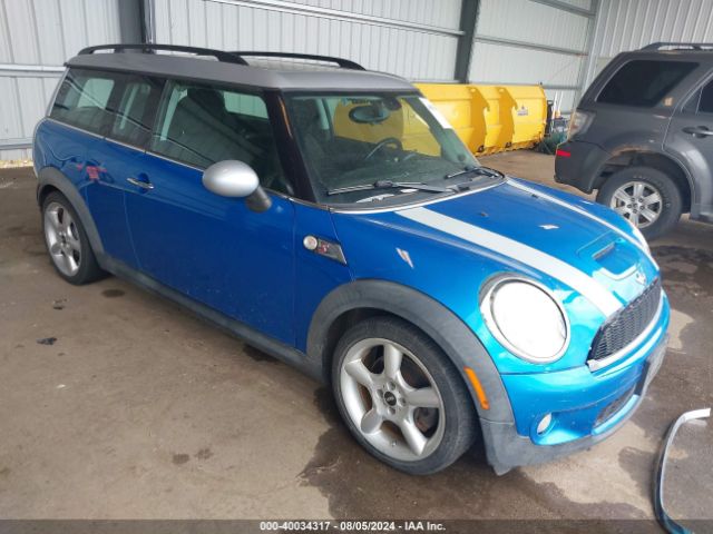 2009 MINI COOPER S CLUBMAN WMWMM33549TP92452