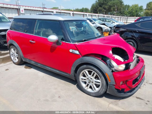 2011 MINI COOPER S CLUBMAN WMWZG3C59BTY30115