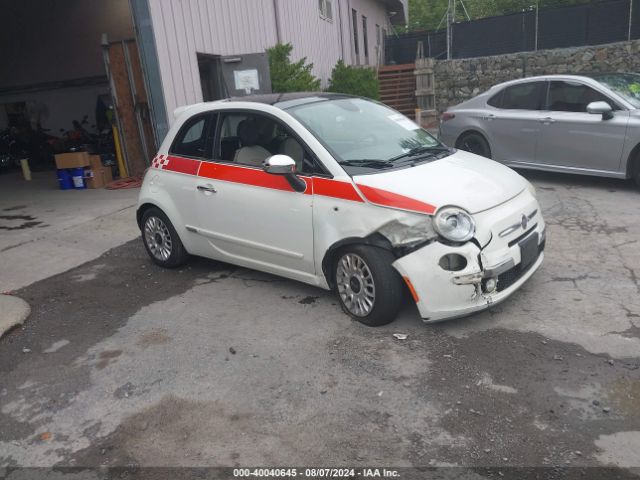 2012 FIAT 500 3C3CFFCR7CT105347