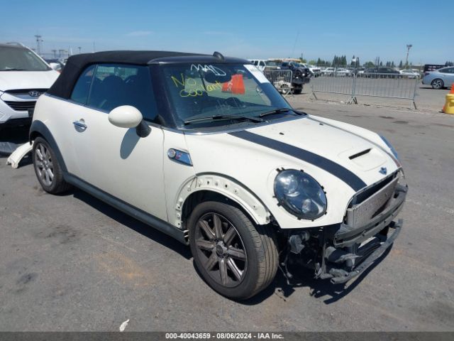 2013 MINI CONVERTIBLE WMWZP3C52DT551138