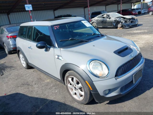 2009 MINI COOPER S CLUBMAN WMWMM33569TP73496