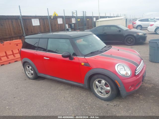 2009 MINI COOPER CLUBMAN WMWML33519TX33104