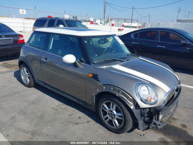 2013 MINI HARDTOP WMWSU3C57DT682480