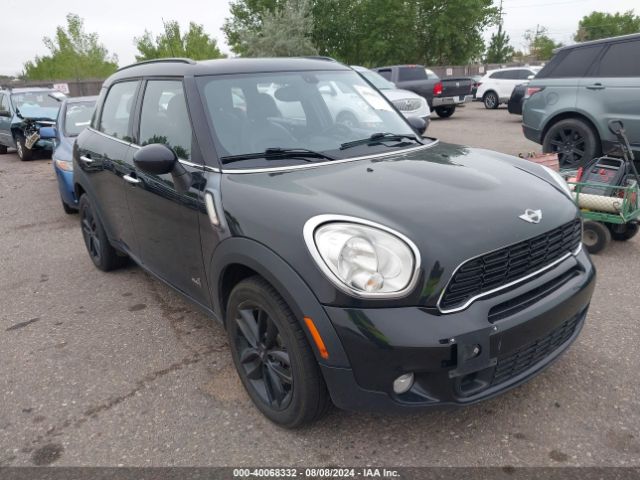 2013 MINI COUNTRYMAN WMWZC5C57DWL64466