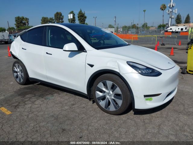2022 TESLA MODEL Y 7SAYGDEE0NA022857