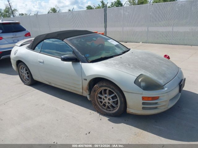 2002 MITSUBISHI ECLIPSE SPYDER 4A3AE85H72E074490
