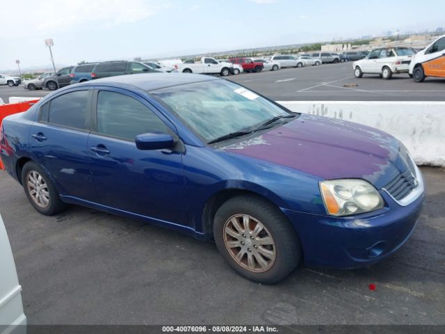 2009 MITSUBISHI GALANT 4A3AB36F09E002646