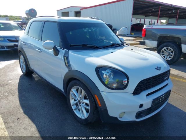 2012 MINI COOPER S COUNTRYMAN WMWZC3C51CWL87051