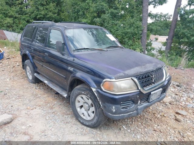 2002 MITSUBISHI MONTERO SPORT JA4MT31R22P010752