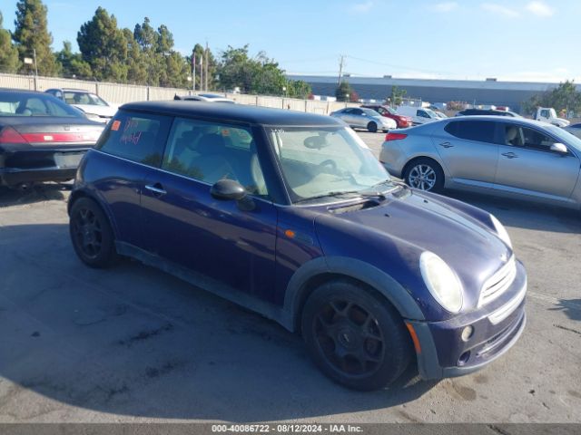 2005 MINI COOPER WMWRC335X5TK63235