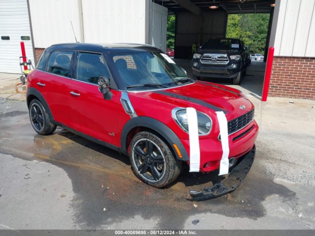2013 MINI COUNTRYMAN WMWZC5C50DWP30753
