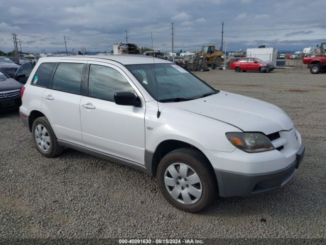 2003 MITSUBISHI OUTLANDER JA4LX31G03U036087